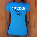 Blessed Not Stressed with Praying Hands