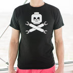 Plastic Block Pirates Toy Skull and Crossbones