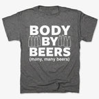 Body By Beers Many Many Beers with Bottles