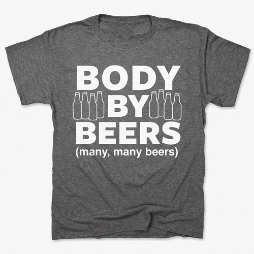 Body By Beers Many Many Beers with Bottles