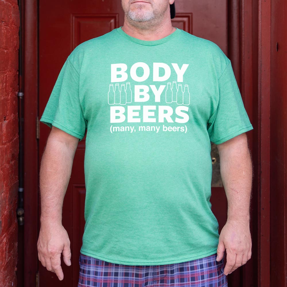 Body By Beers Many Many Beers with Bottles