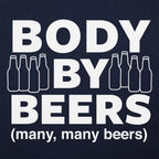 Body By Beers Many Many Beers with Bottles