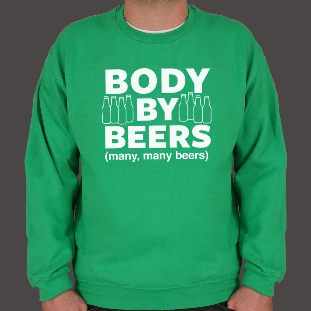 Body By Beers Many Many Beers with Bottles