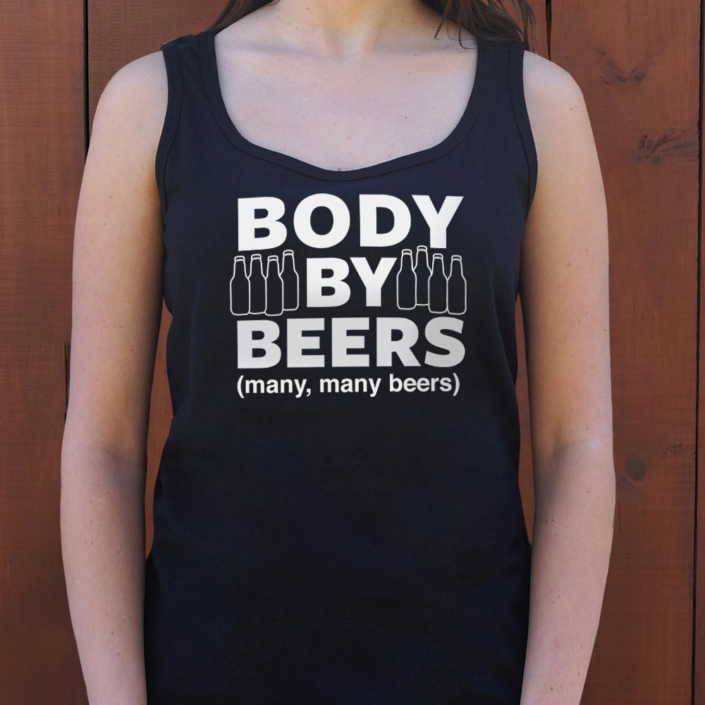 Body By Beers Many Many Beers with Bottles