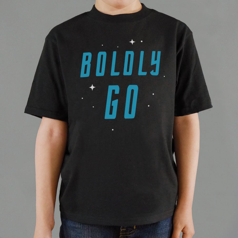 Boldly Go Space Explorer Graphic