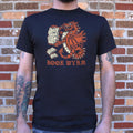 Book Wyrm Two Headed Dragon Reading Books
