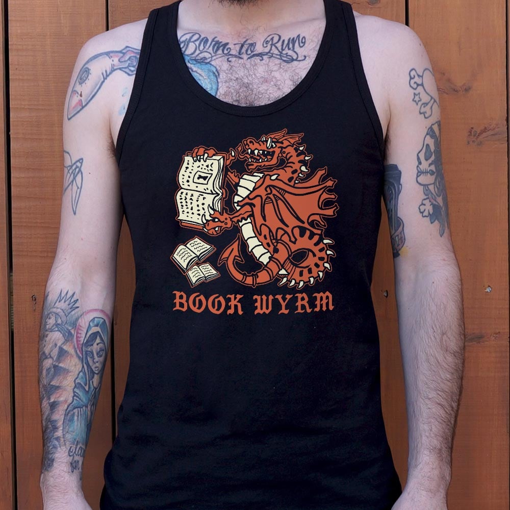 Book Wyrm Two Headed Dragon Reading Books