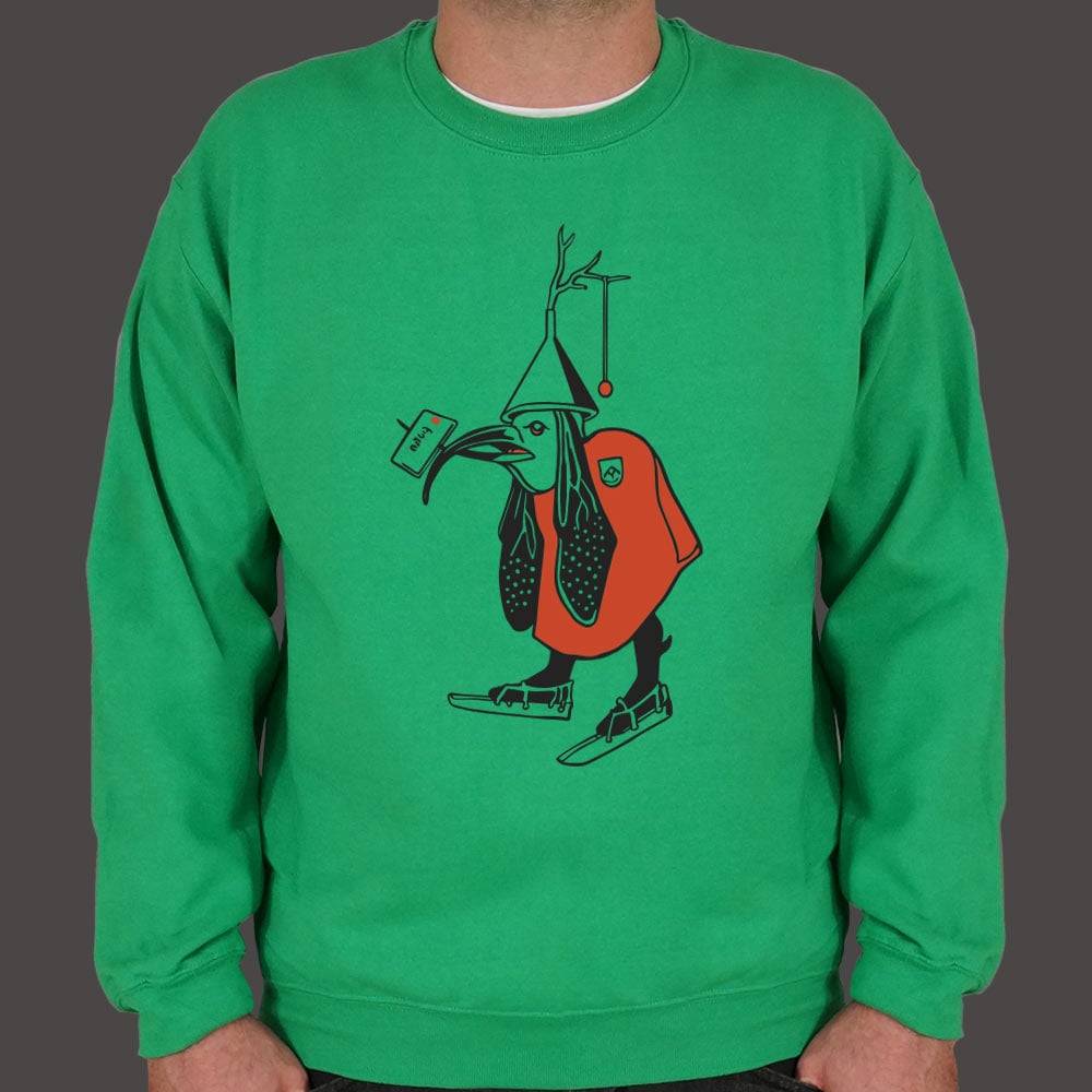 Hieronymus Bosch Bird Man on Ice Skates