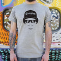 Boy In The Hood Rapper Silhouette with Compton Hat and Sunglasses