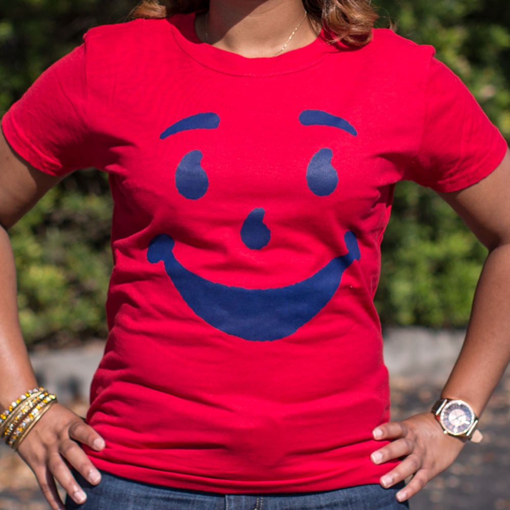 Brick Wall Bustin' Smiling Red Drink Pitcher