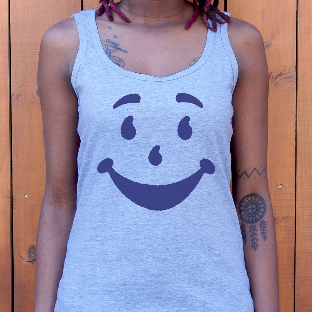 Brick Wall Bustin' Smiling Red Drink Pitcher