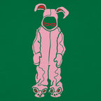 Bunny Pajamas Pink Bunny Costume with Glasses