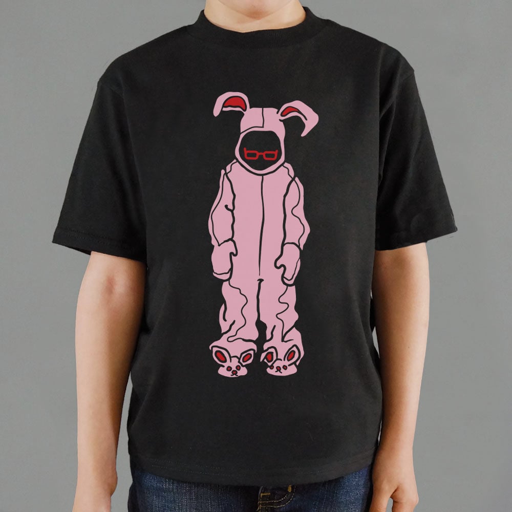 Bunny Pajamas Pink Bunny Costume with Glasses