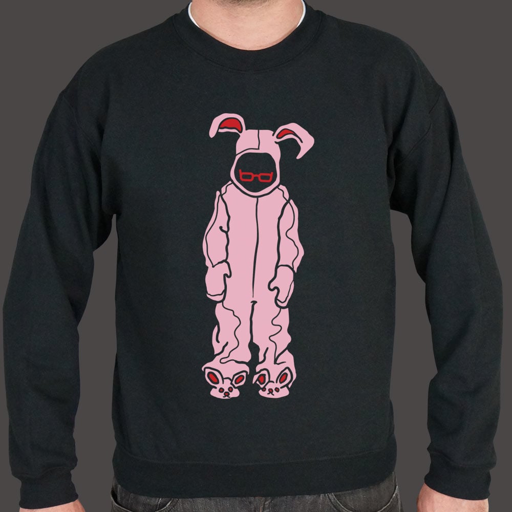 Bunny Pajamas Pink Bunny Costume with Glasses