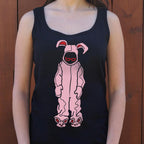 Bunny Pajamas Pink Bunny Costume with Glasses
