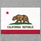 California Republic Flag with Bear and Star