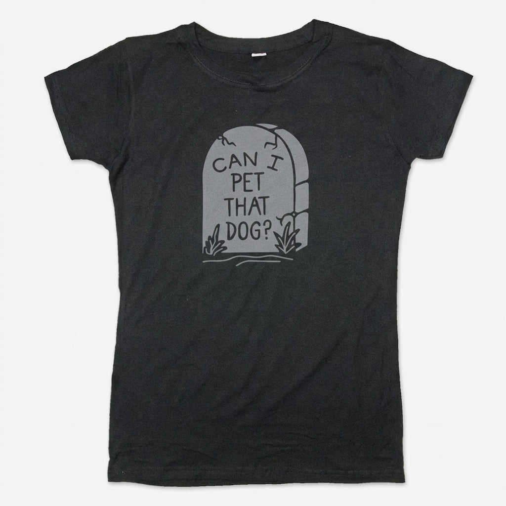 Can I Pet That Dog Tombstone