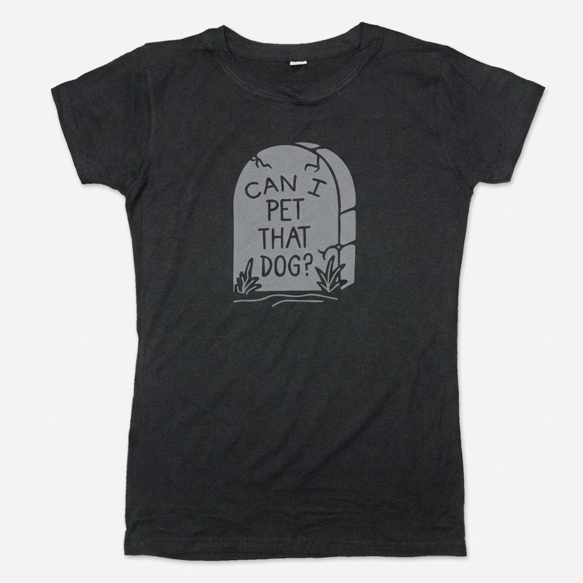 Can I Pet That Dog Tombstone