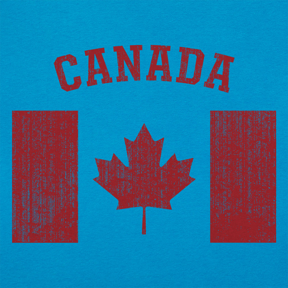 Canada Flag with Maple Leaf