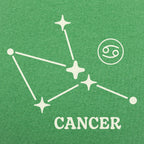 Cancer Constellation Zodiac Sign with Stars and Crab Symbol