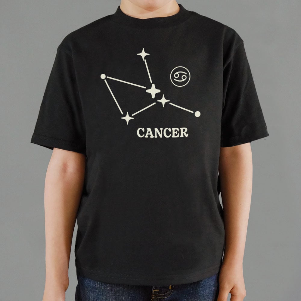 Cancer Constellation Zodiac Sign with Stars and Crab Symbol