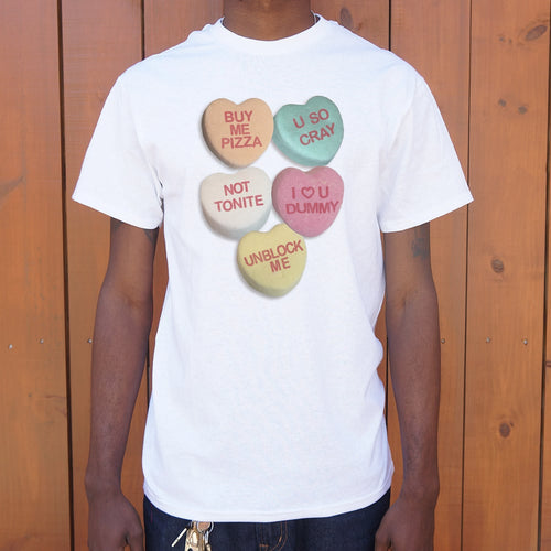 Candy Hearts with Sassy Sayings Graphic