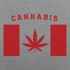 Cannabis Canada Flag Graphic