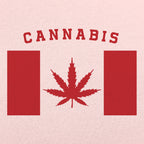 Cannabis Canada Flag Graphic