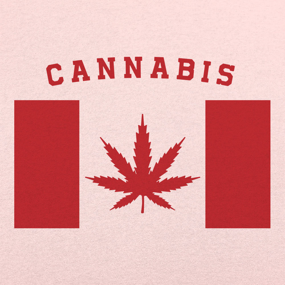 Cannabis Canada Flag Graphic