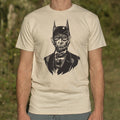 Caped Emancipator Abe Lincoln Bat Hero Mashup