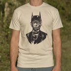 Caped Emancipator Abe Lincoln Bat Hero Mashup