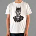 Caped Emancipator Abe Lincoln Bat Hero Mashup