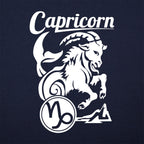 Capricorn Zodiac Sea Goat with Astrology Symbol