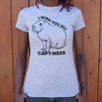 Capyness Capybara Wishing You All Happiness