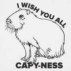 Capyness Capybara Wishing You All Happiness