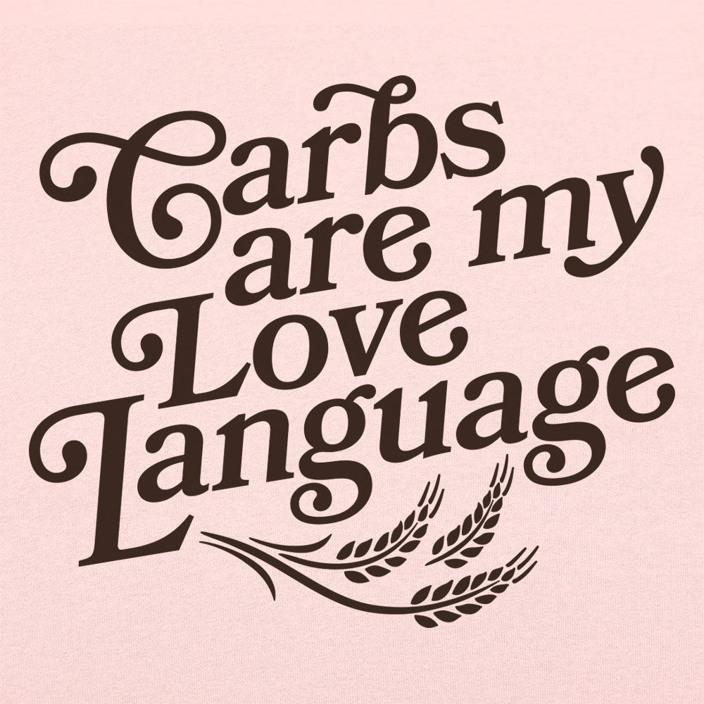Carbs Are My Love Language Graphic