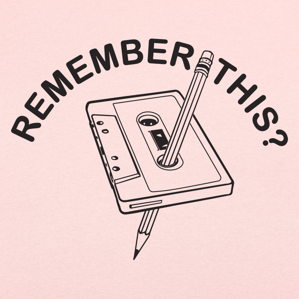 Remember This Cassette Tape and Pencil Rewind