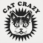 Cat Crazy Wide Eyed Cat Face