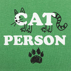 Cat Person Cat Face Paw Print Design