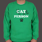 Cat Person Cat Face Paw Print Design