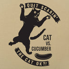 Cat Versus Cucumber. Startled Cat Meme