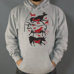 Cave Art Bulls Prehistoric Lascaux Cave Painting