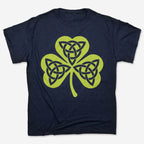 Celtic Shamrock with Trinity Knots Graphic
