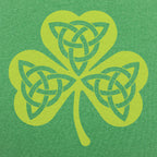 Celtic Shamrock with Trinity Knots Graphic