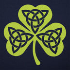 Celtic Shamrock with Trinity Knots Graphic