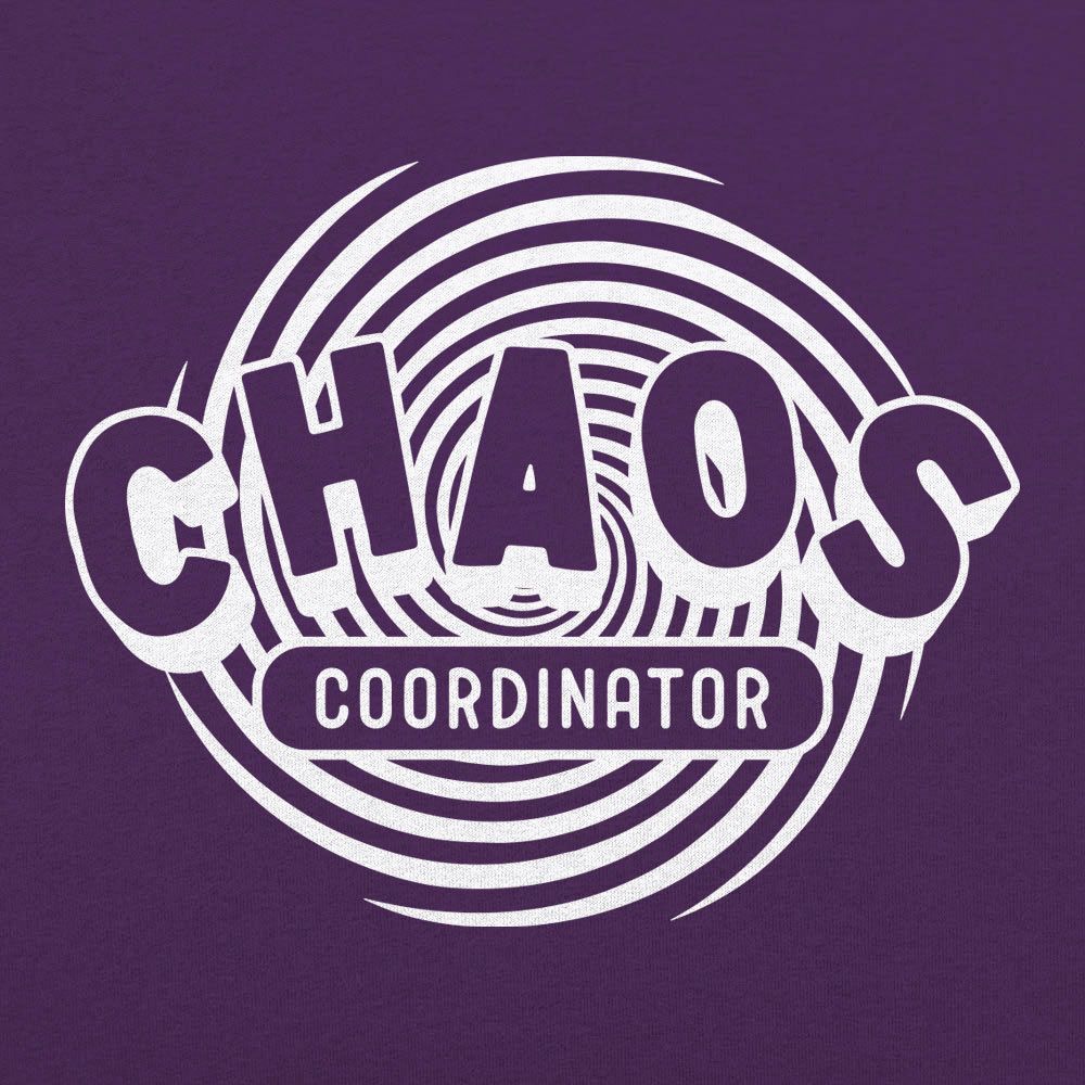 Chaos Coordinator Swirling Vortex Graphic