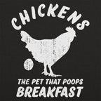 Chickens the Pet That Poops Breakfast