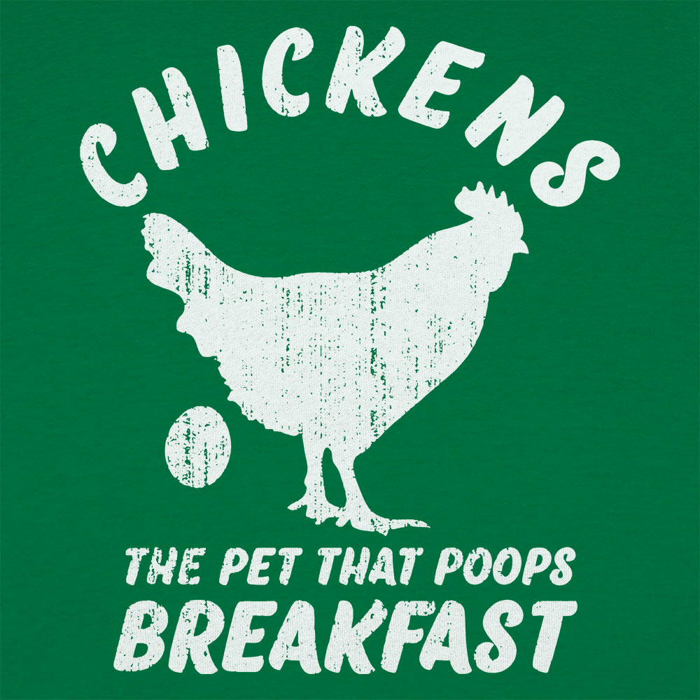 Chickens the Pet That Poops Breakfast