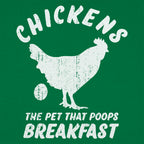 Chickens the Pet That Poops Breakfast