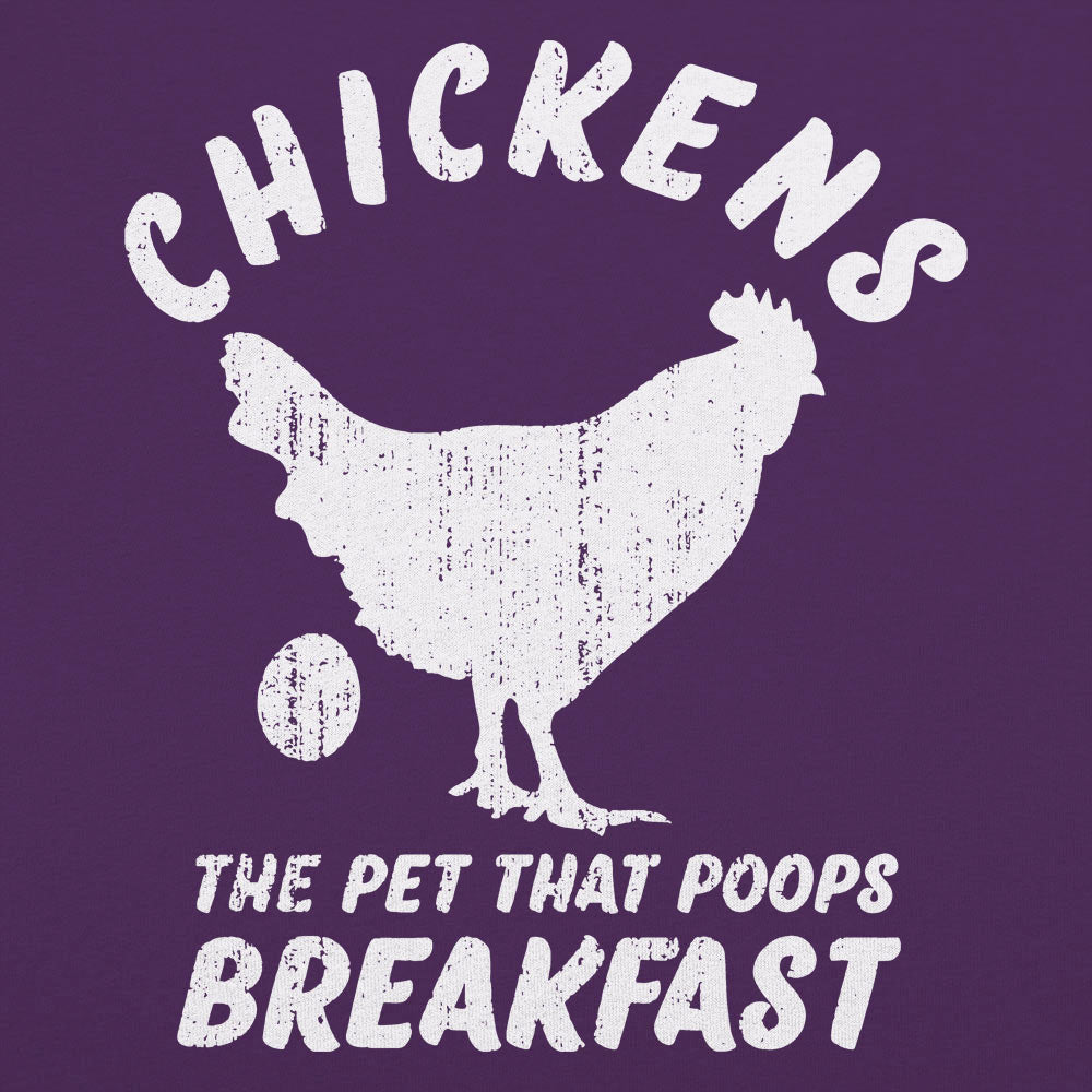 Chickens the Pet That Poops Breakfast
